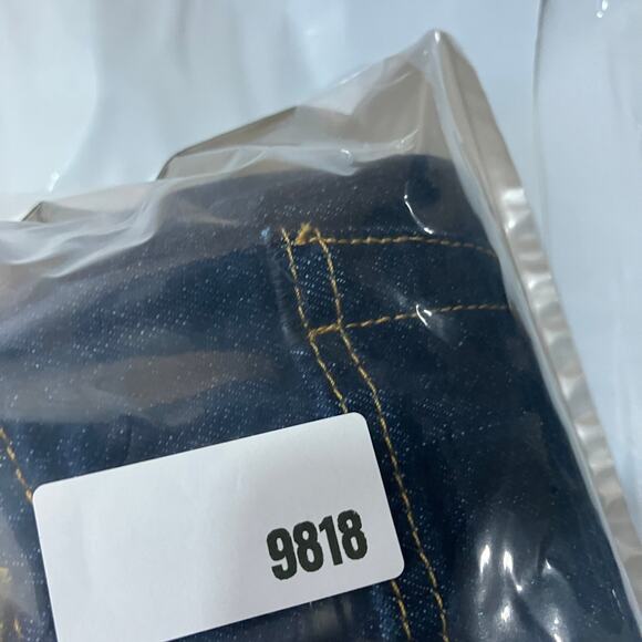 Levi's 501 Jeans Womens W27 L30 Dark Wash Skinny Fit Straight Leg Stretch Denim - Picture 13 of 13